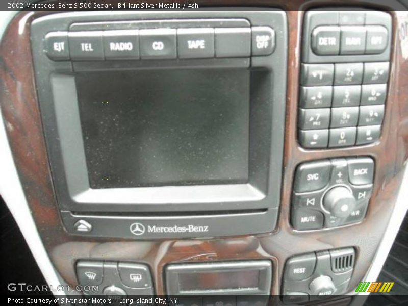 Brilliant Silver Metallic / Ash 2002 Mercedes-Benz S 500 Sedan