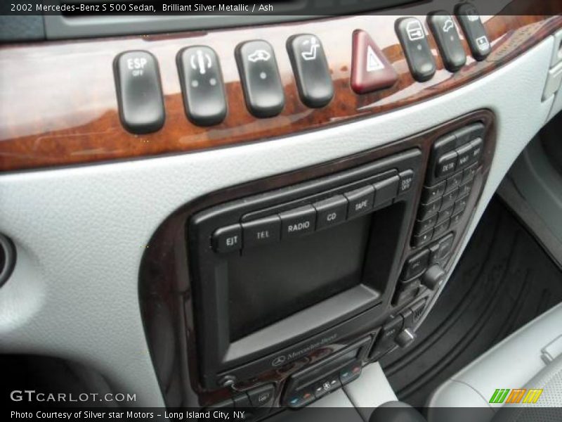 Brilliant Silver Metallic / Ash 2002 Mercedes-Benz S 500 Sedan