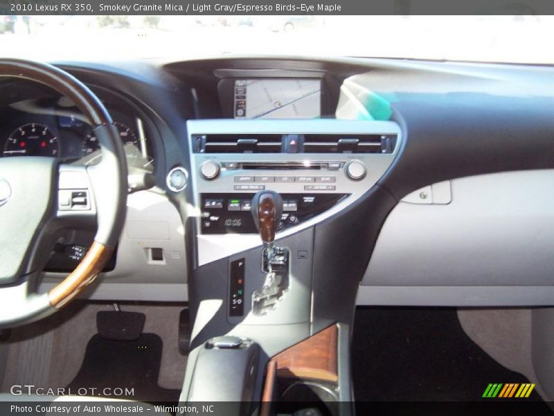 Smokey Granite Mica / Light Gray/Espresso Birds-Eye Maple 2010 Lexus RX 350