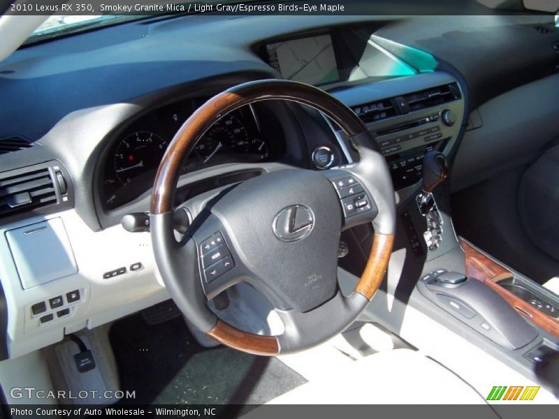 Smokey Granite Mica / Light Gray/Espresso Birds-Eye Maple 2010 Lexus RX 350