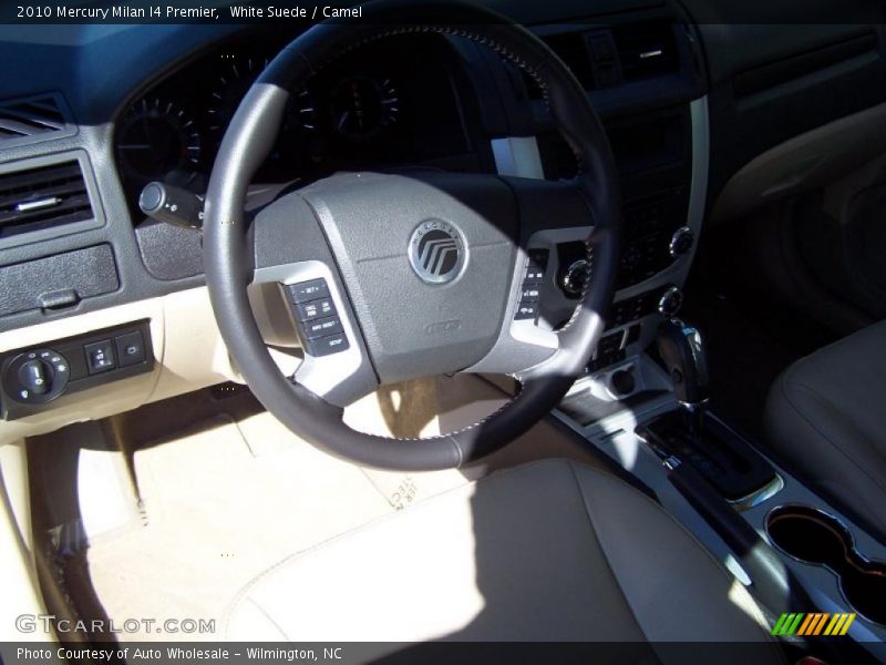 White Suede / Camel 2010 Mercury Milan I4 Premier
