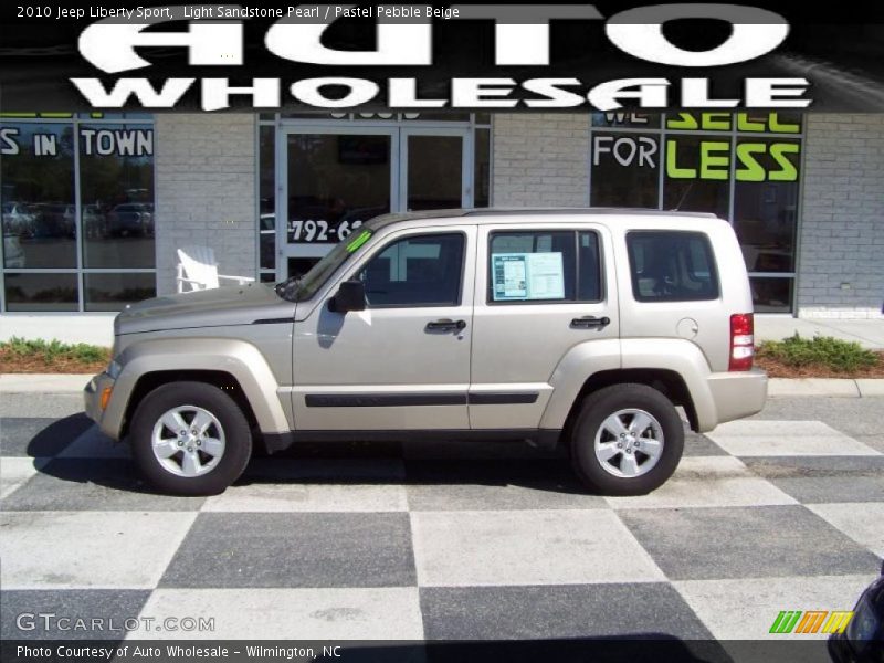 Light Sandstone Pearl / Pastel Pebble Beige 2010 Jeep Liberty Sport