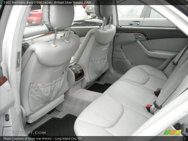 Brilliant Silver Metallic / Ash 2002 Mercedes-Benz S 500 Sedan