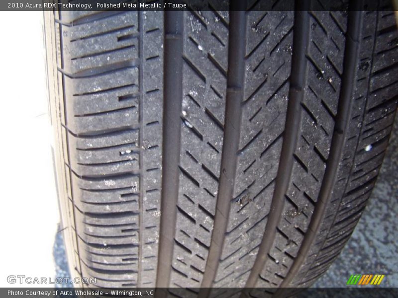 Polished Metal Metallic / Taupe 2010 Acura RDX Technology