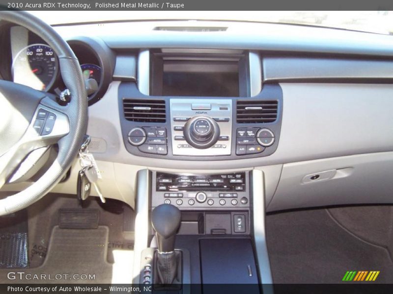 Polished Metal Metallic / Taupe 2010 Acura RDX Technology