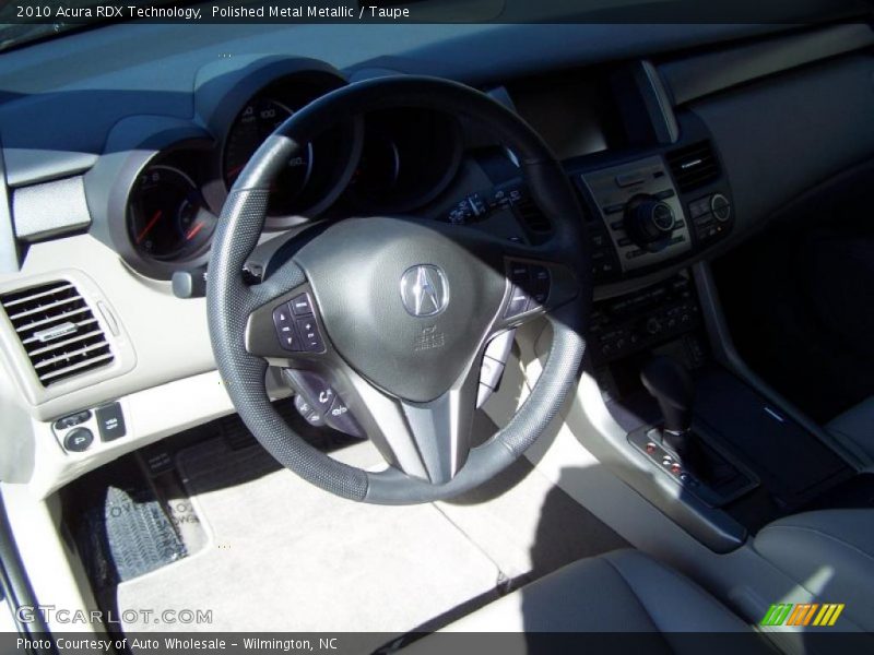 Polished Metal Metallic / Taupe 2010 Acura RDX Technology