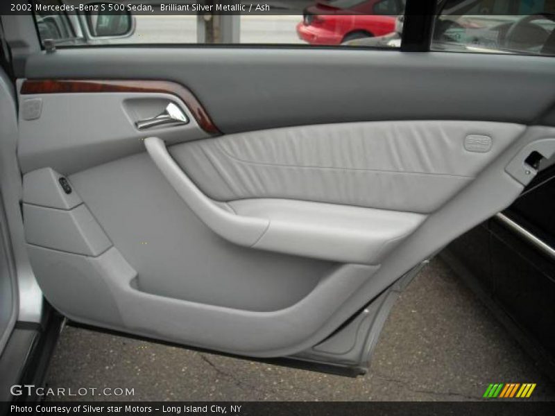 Brilliant Silver Metallic / Ash 2002 Mercedes-Benz S 500 Sedan