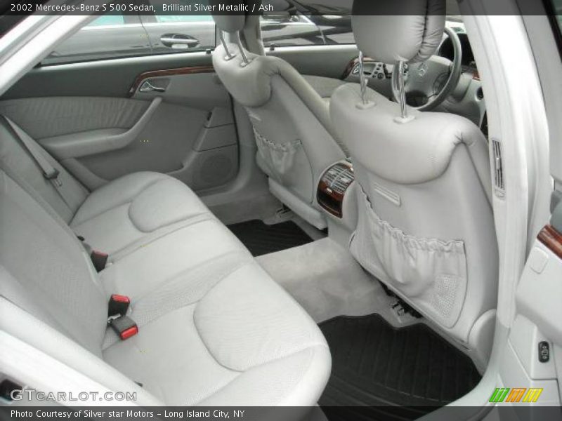 Brilliant Silver Metallic / Ash 2002 Mercedes-Benz S 500 Sedan