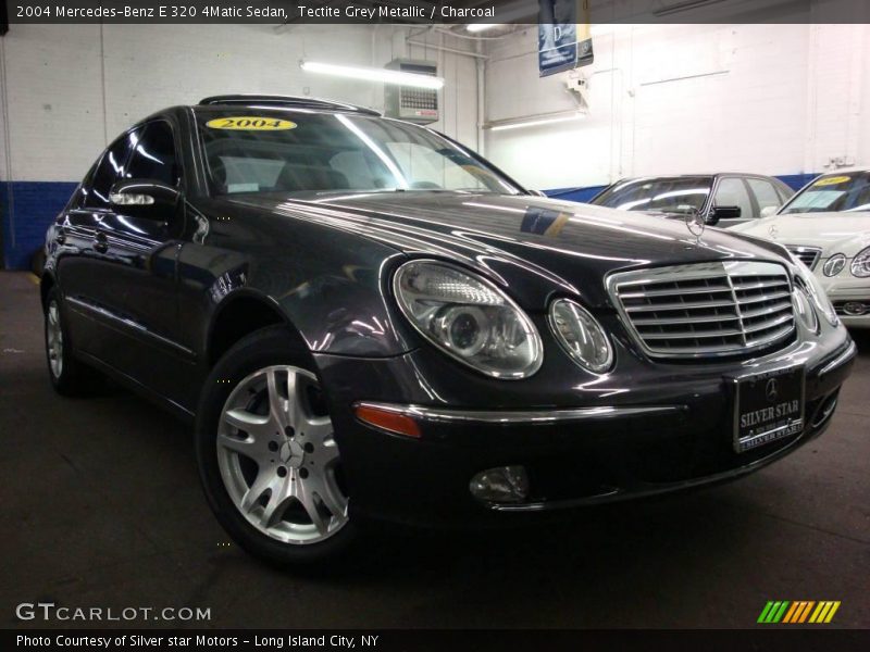 Tectite Grey Metallic / Charcoal 2004 Mercedes-Benz E 320 4Matic Sedan