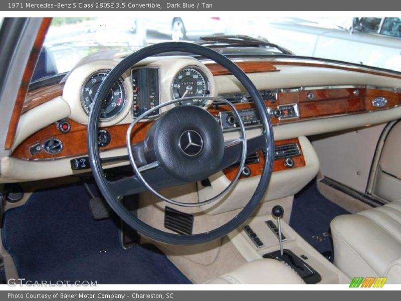  1971 S Class 280SE 3.5 Convertible Tan Interior