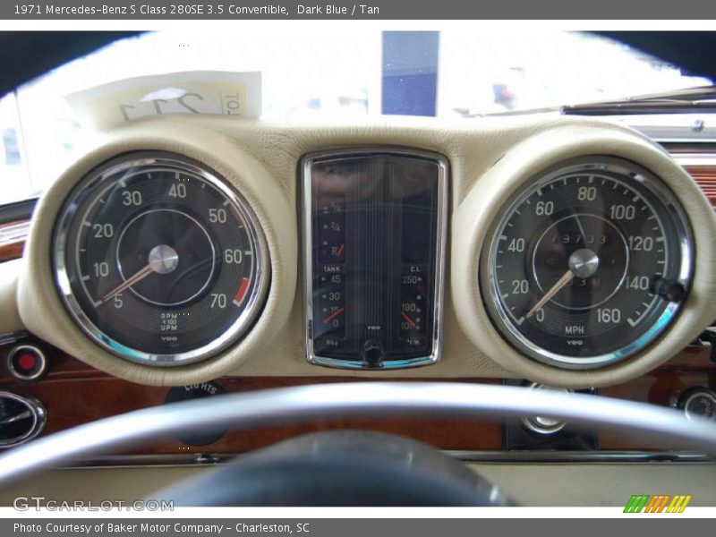  1971 S Class 280SE 3.5 Convertible 280SE 3.5 Convertible Gauges