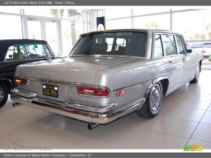 Silver / Black 1970 Mercedes-Benz 600 SWB