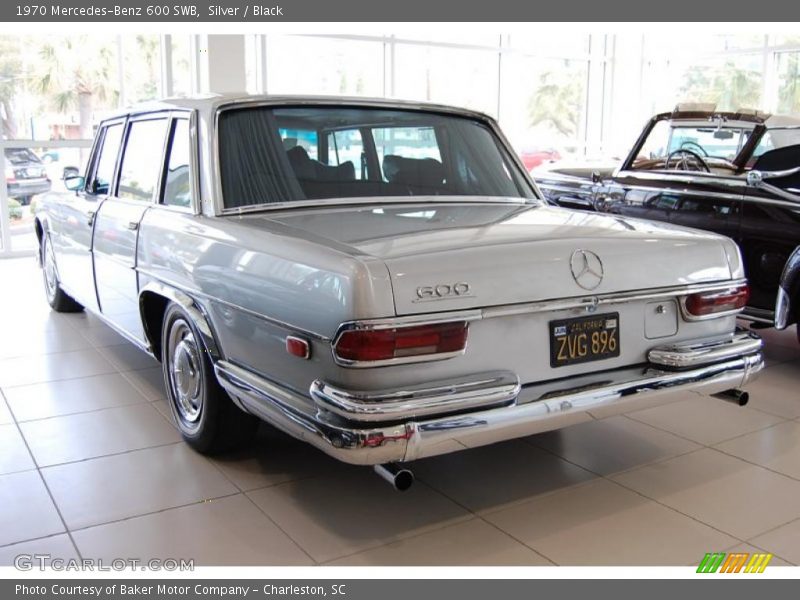 Silver / Black 1970 Mercedes-Benz 600 SWB