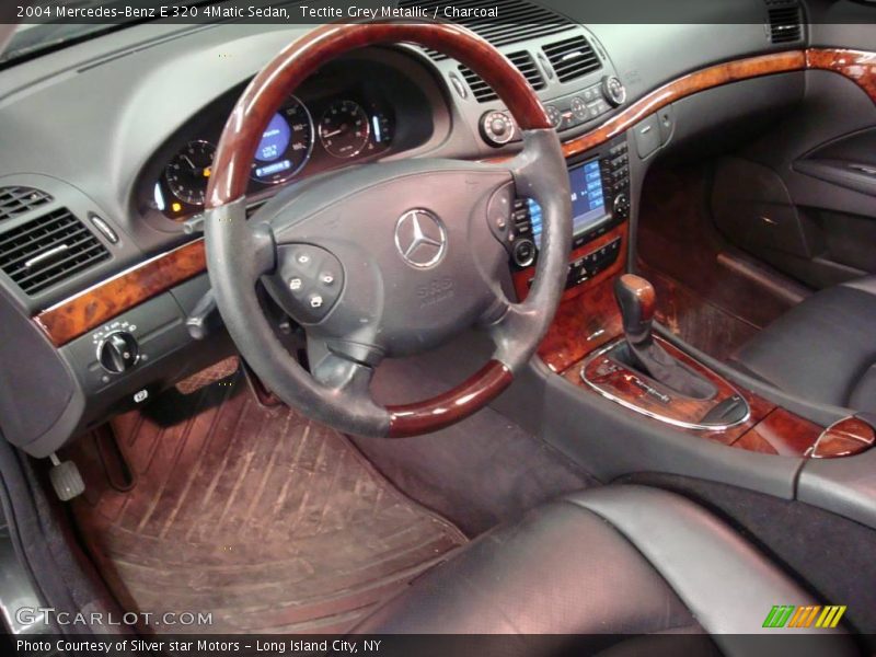 Tectite Grey Metallic / Charcoal 2004 Mercedes-Benz E 320 4Matic Sedan