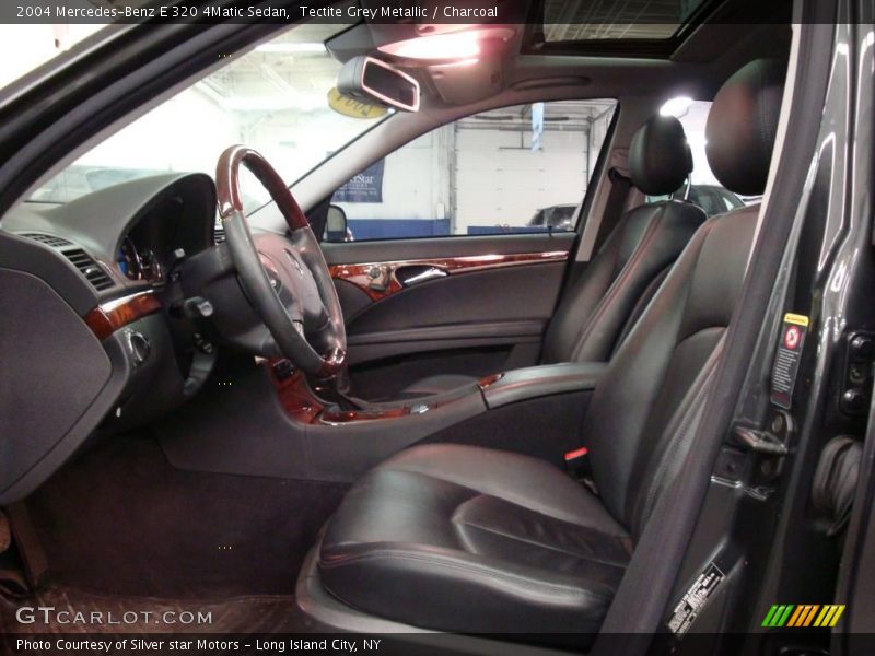Tectite Grey Metallic / Charcoal 2004 Mercedes-Benz E 320 4Matic Sedan