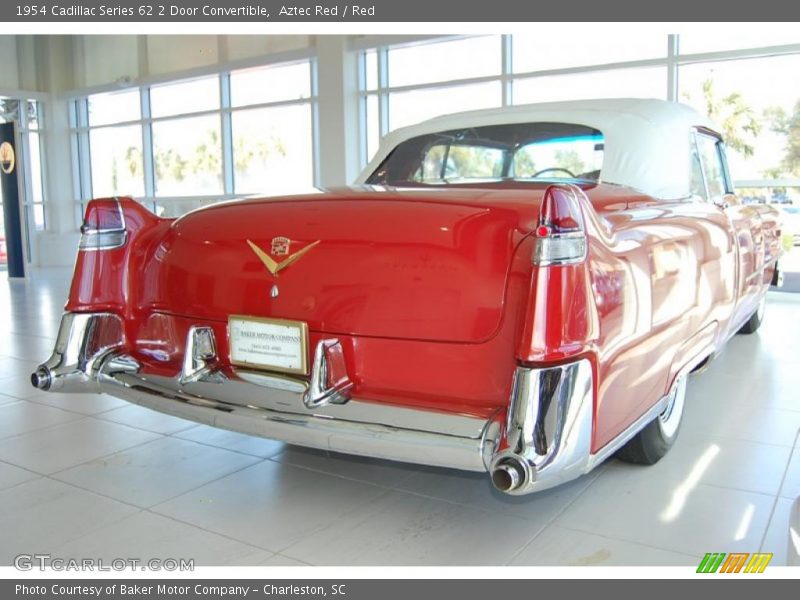 Aztec Red / Red 1954 Cadillac Series 62 2 Door Convertible