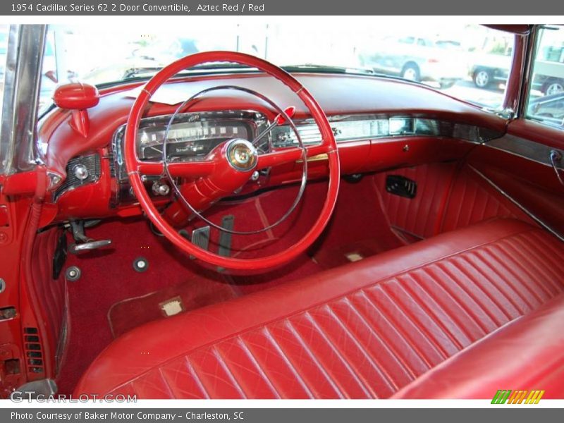 Red Interior - 1954 Series 62 2 Door Convertible 