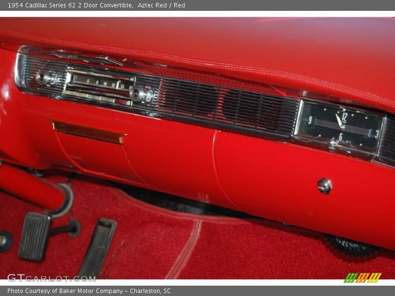 Controls of 1954 Series 62 2 Door Convertible