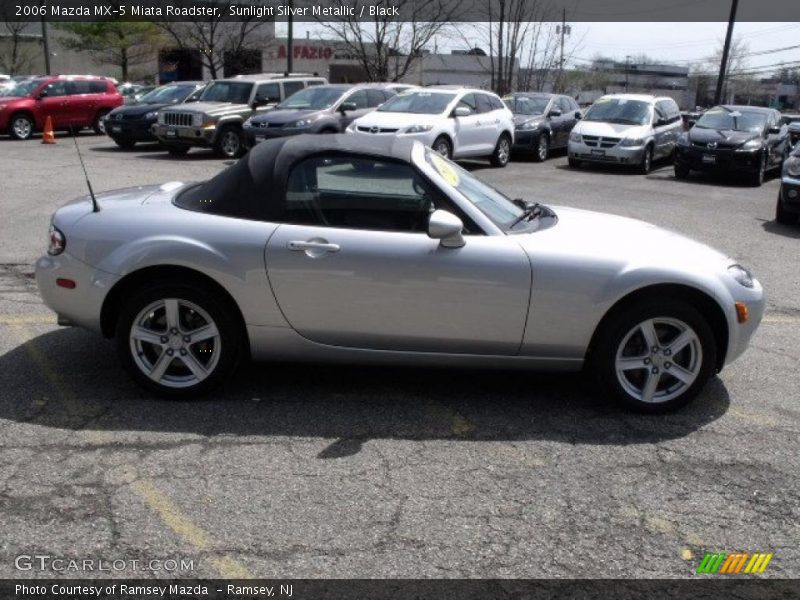 Sunlight Silver Metallic / Black 2006 Mazda MX-5 Miata Roadster