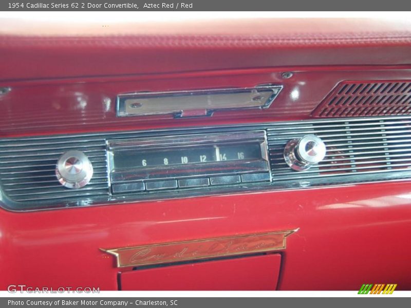 Controls of 1954 Series 62 2 Door Convertible
