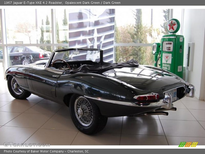  1967 E-Type XKE 4.2 Roadster Opalescent Dark Green