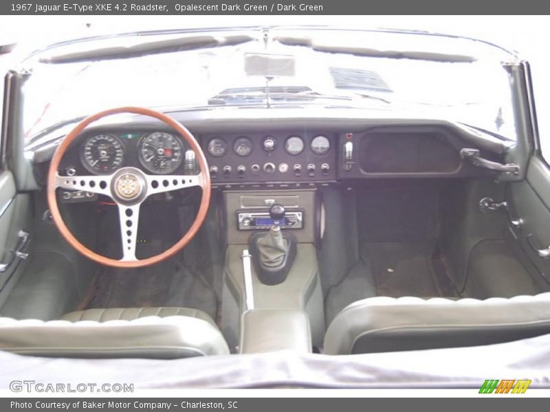 Dashboard of 1967 E-Type XKE 4.2 Roadster