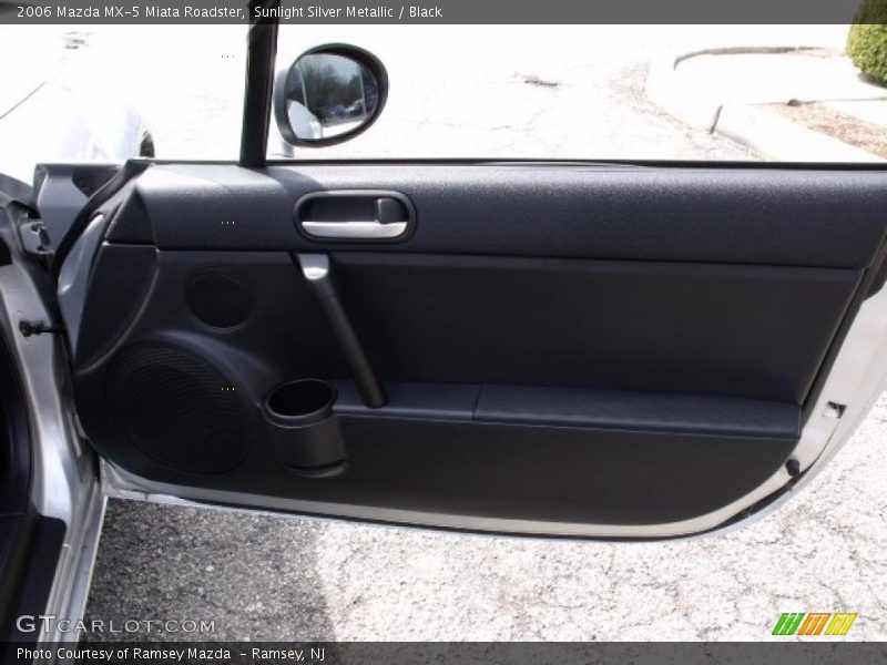 Sunlight Silver Metallic / Black 2006 Mazda MX-5 Miata Roadster