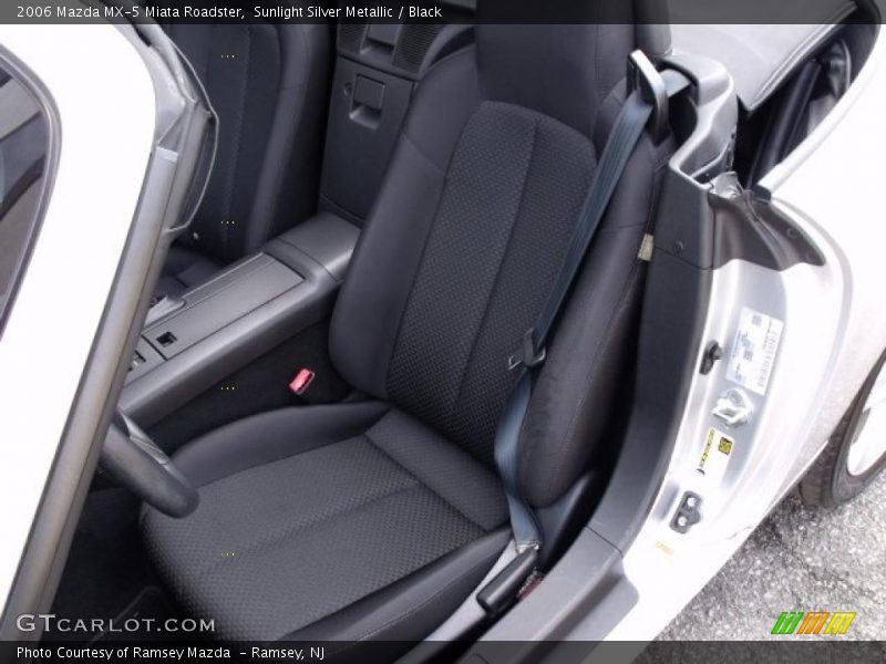 Sunlight Silver Metallic / Black 2006 Mazda MX-5 Miata Roadster
