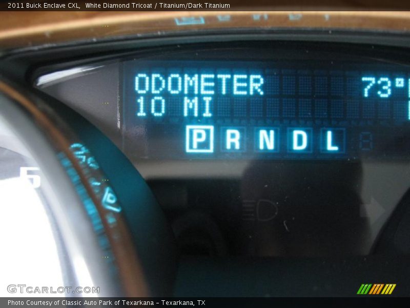 White Diamond Tricoat / Titanium/Dark Titanium 2011 Buick Enclave CXL