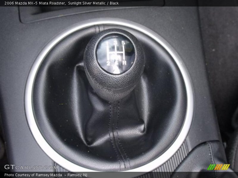 Sunlight Silver Metallic / Black 2006 Mazda MX-5 Miata Roadster