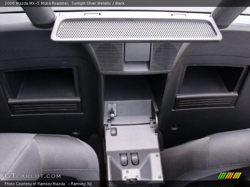 Sunlight Silver Metallic / Black 2006 Mazda MX-5 Miata Roadster