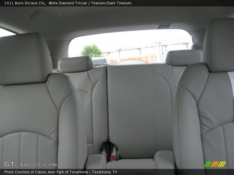 White Diamond Tricoat / Titanium/Dark Titanium 2011 Buick Enclave CXL