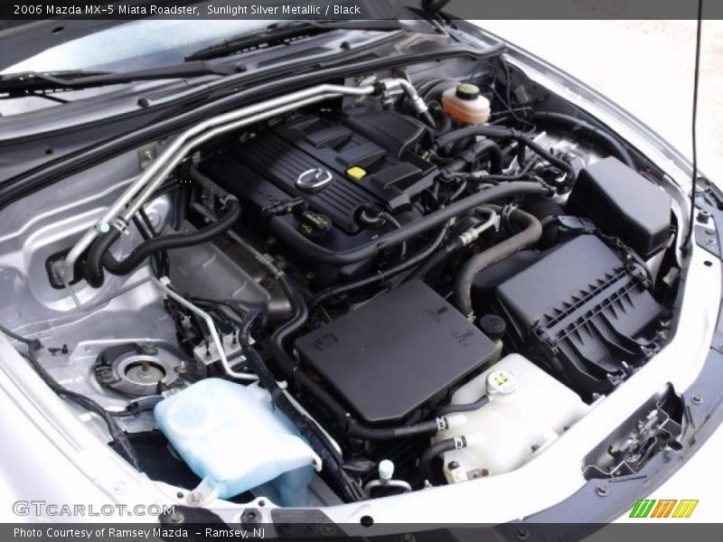 Sunlight Silver Metallic / Black 2006 Mazda MX-5 Miata Roadster