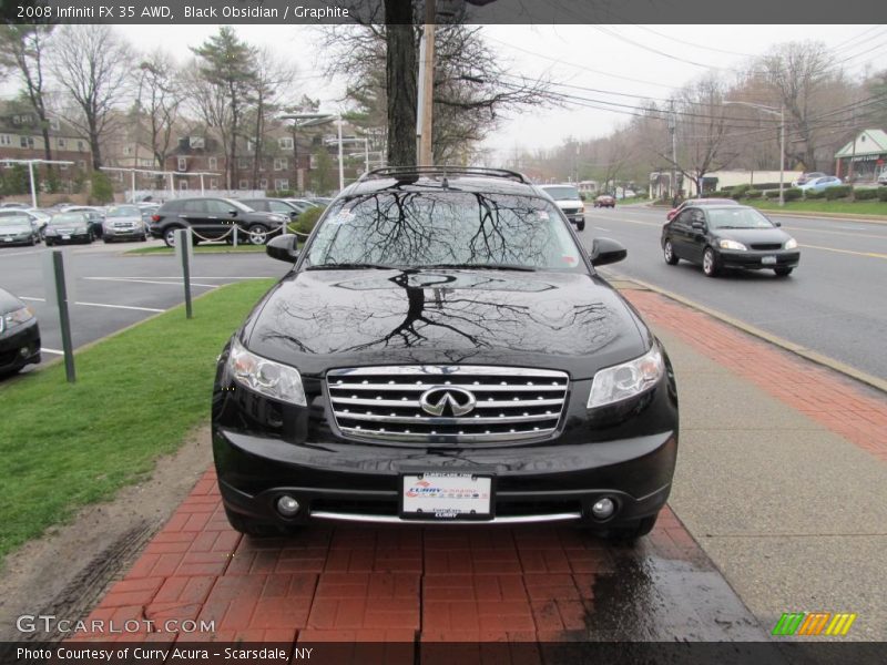 Black Obsidian / Graphite 2008 Infiniti FX 35 AWD