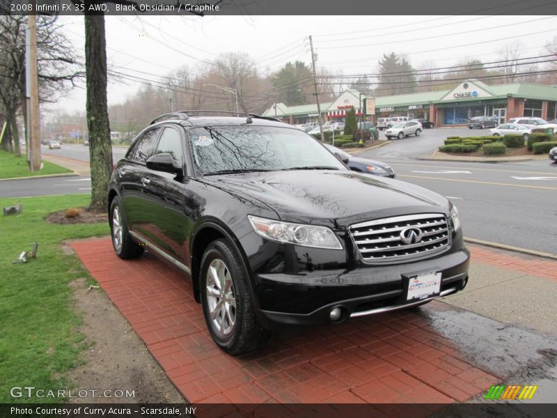 Black Obsidian / Graphite 2008 Infiniti FX 35 AWD