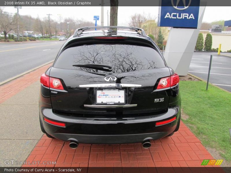Black Obsidian / Graphite 2008 Infiniti FX 35 AWD