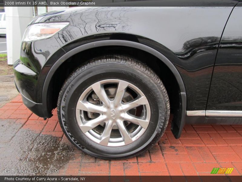 Black Obsidian / Graphite 2008 Infiniti FX 35 AWD