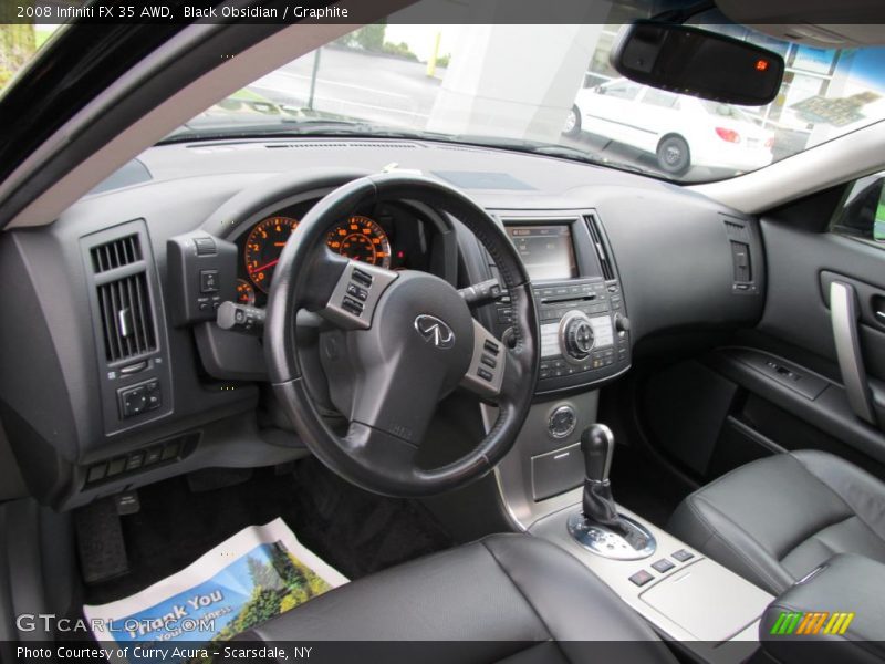 Black Obsidian / Graphite 2008 Infiniti FX 35 AWD