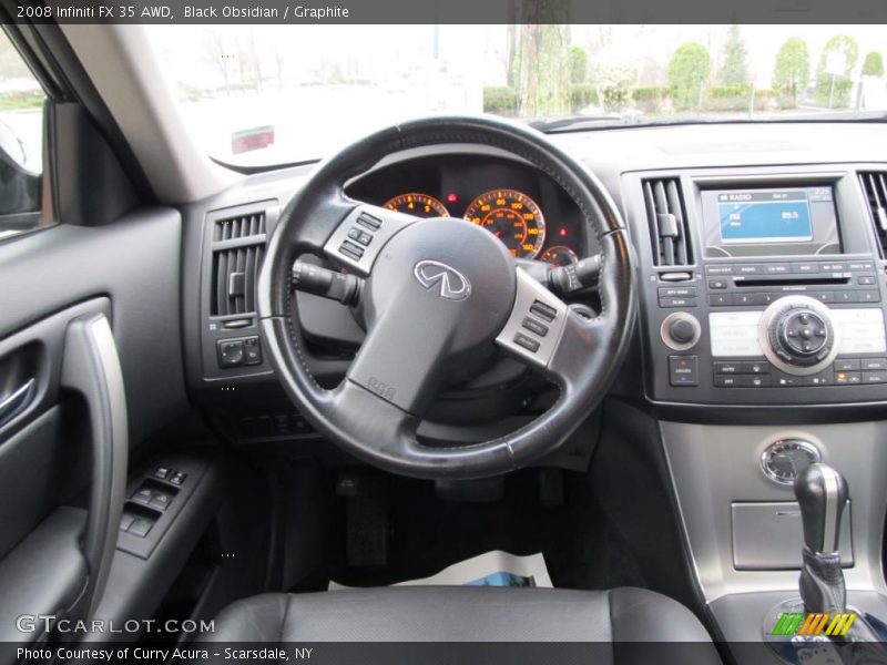 Black Obsidian / Graphite 2008 Infiniti FX 35 AWD
