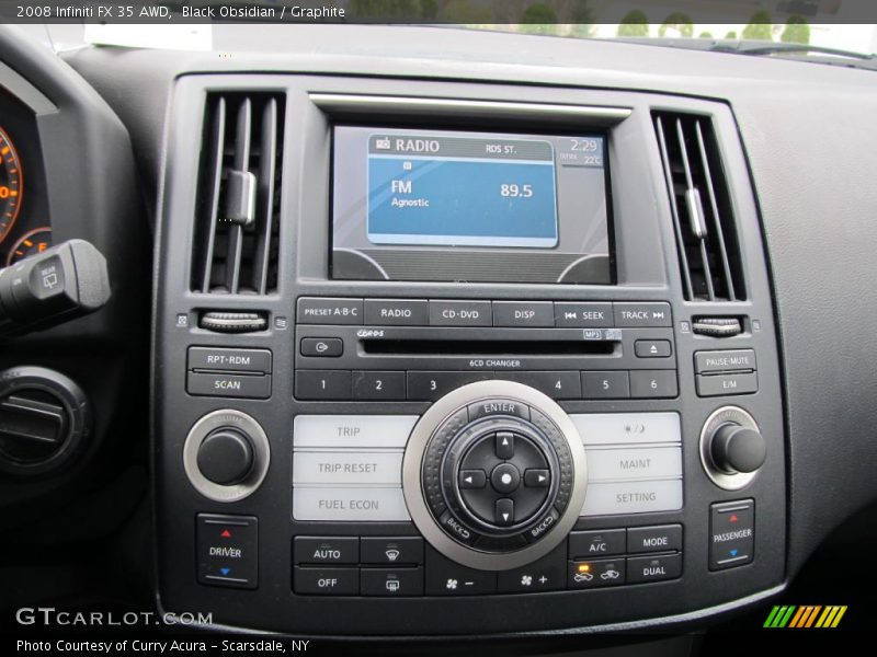 Black Obsidian / Graphite 2008 Infiniti FX 35 AWD