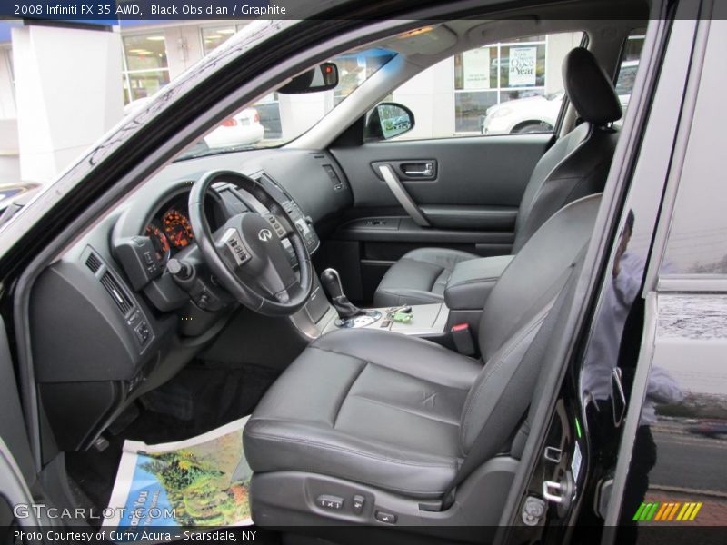 Black Obsidian / Graphite 2008 Infiniti FX 35 AWD