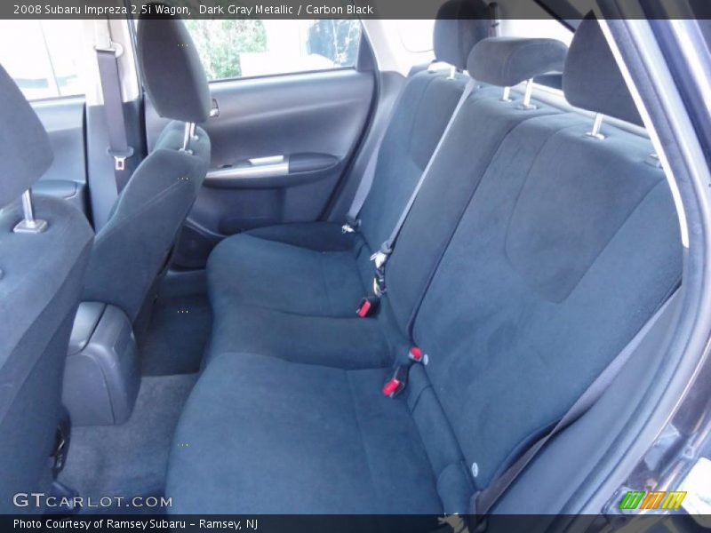 Dark Gray Metallic / Carbon Black 2008 Subaru Impreza 2.5i Wagon