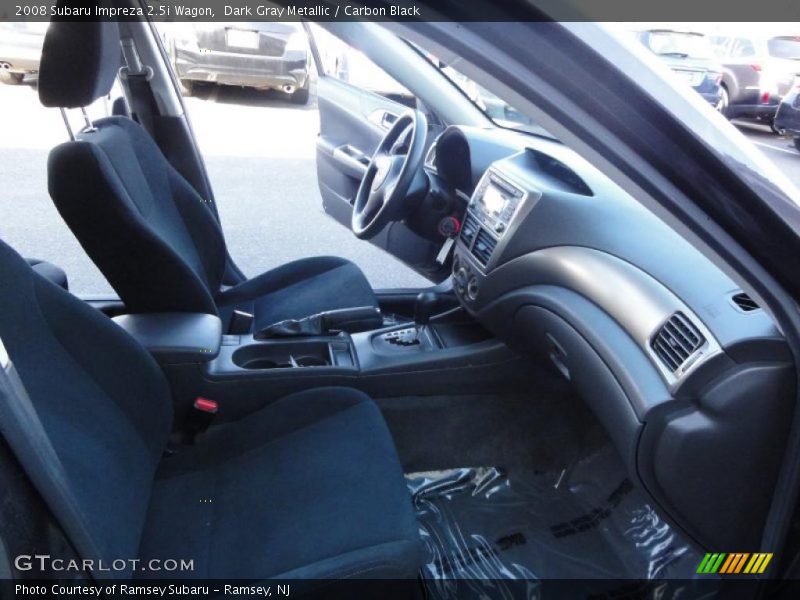 Dark Gray Metallic / Carbon Black 2008 Subaru Impreza 2.5i Wagon