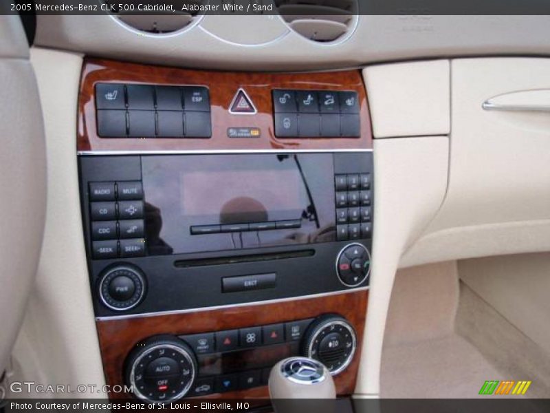 Alabaster White / Sand 2005 Mercedes-Benz CLK 500 Cabriolet