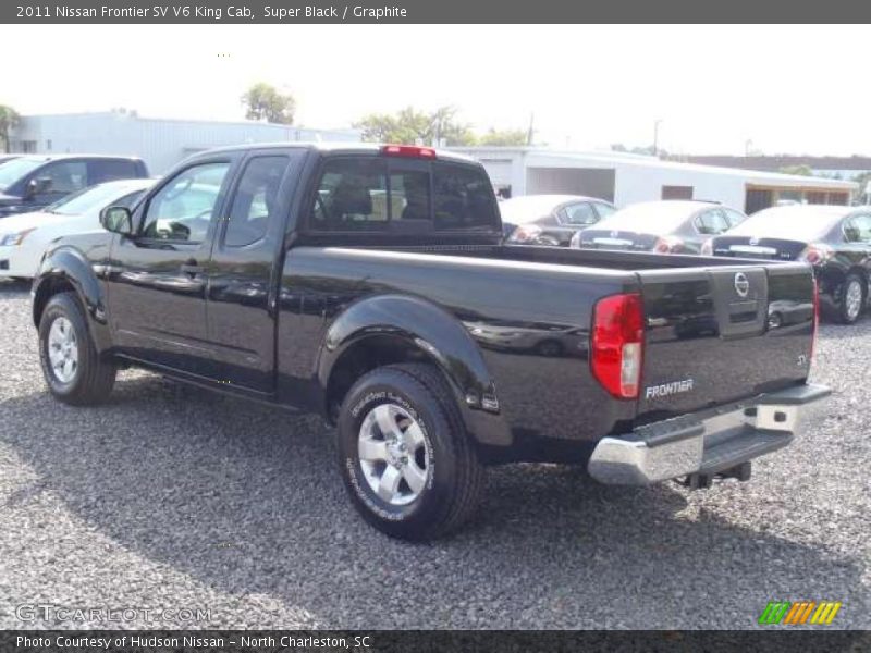 Super Black / Graphite 2011 Nissan Frontier SV V6 King Cab