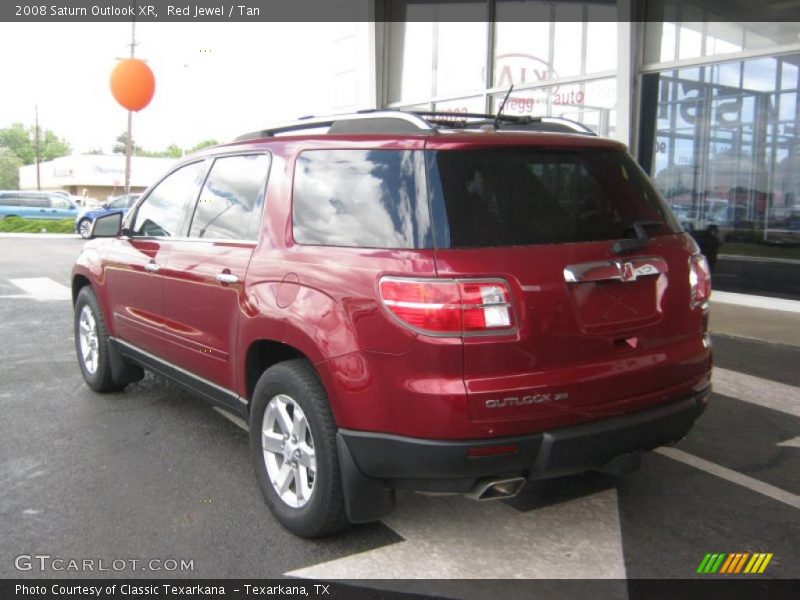 Red Jewel / Tan 2008 Saturn Outlook XR
