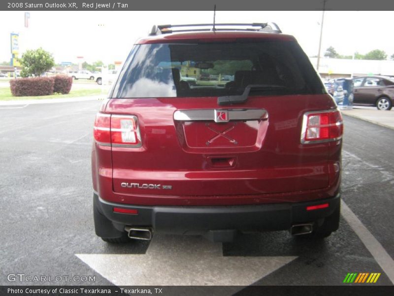 Red Jewel / Tan 2008 Saturn Outlook XR