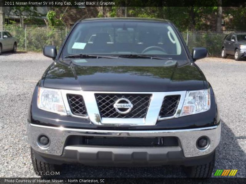 Super Black / Graphite 2011 Nissan Frontier SV V6 King Cab