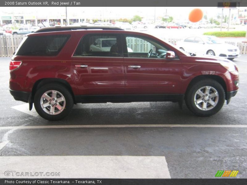 Red Jewel / Tan 2008 Saturn Outlook XR