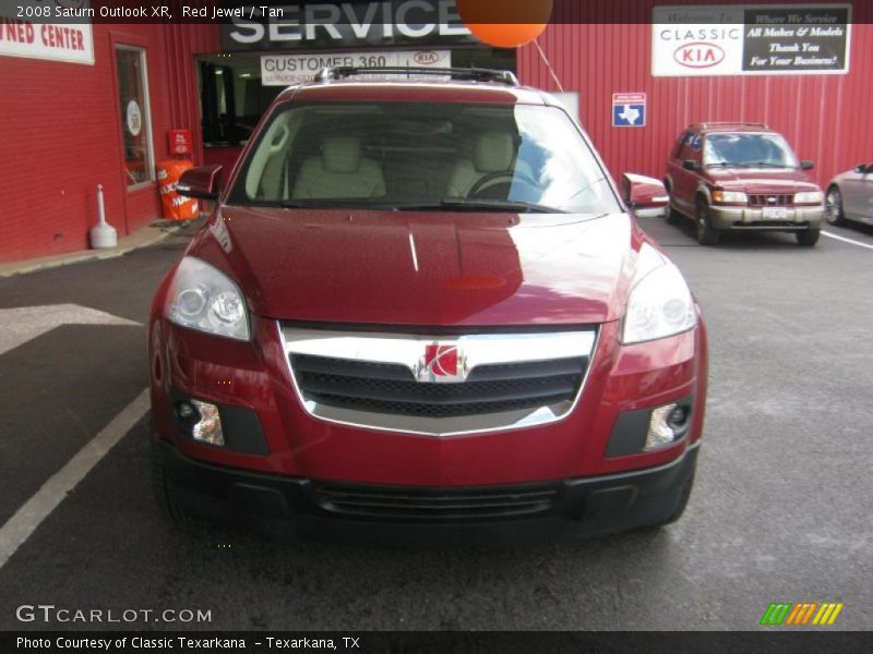 Red Jewel / Tan 2008 Saturn Outlook XR
